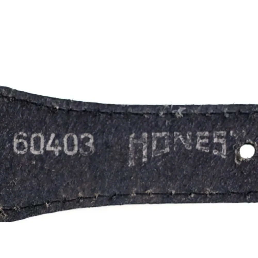 Hones BLACK GENUINE LEATHER 1